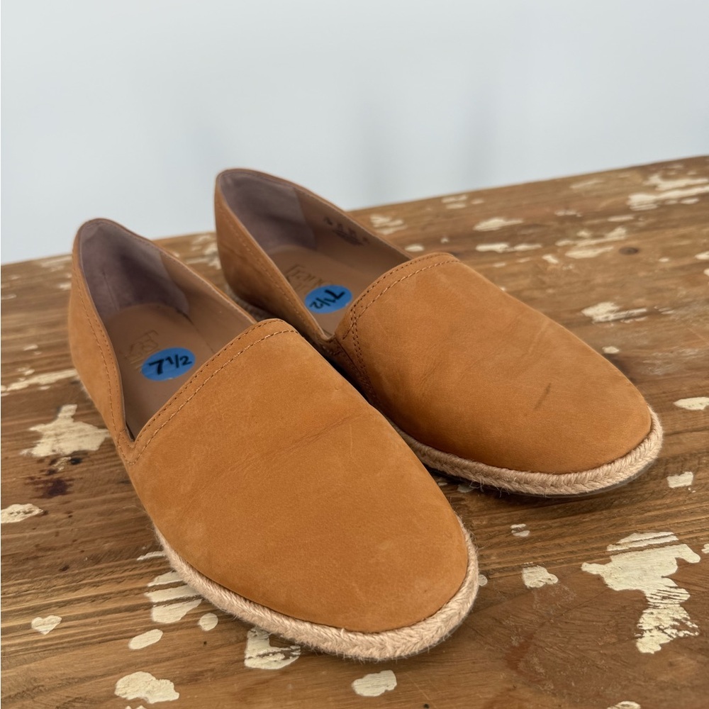 Franco Sarto Women's Tan Slip-On Loafers
